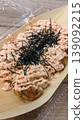 Freshly made mentaiko mayonnaise takoyaki 139092215