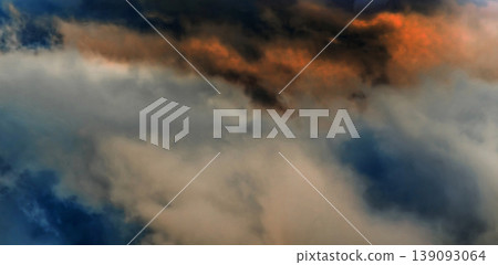Sky weather nature cloud dramatic cloudy dark overcast background black rain stormy Sky weather nature cloud dramatic cloudy dark overcast background black rain stormy 139093064