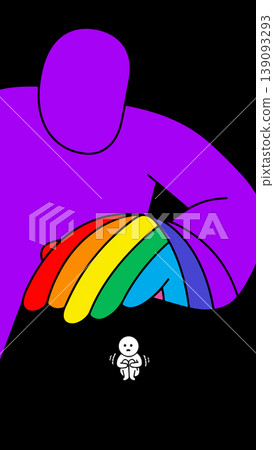 LGBTQ+ Support Illustration 139093293