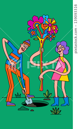 Planting a Psychedelic Tree 139093316