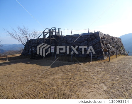 Takeda Castle (Asago City, Hyogo Prefecture), photographed in December 2025. Takeda Castle (Asago City, Hyogo Prefecture), photographed in December 2025. 139093514