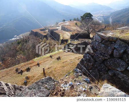 Takeda Castle (Asago City, Hyogo Prefecture), photographed in December 2025. Takeda Castle (Asago City, Hyogo Prefecture), photographed in December 2025. 139093515