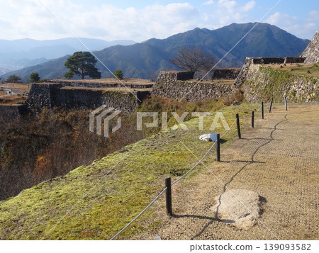 Takeda Castle (Asago City, Hyogo Prefecture), photographed in December 2025. Takeda Castle (Asago City, Hyogo Prefecture), photographed in December 2025. 139093582