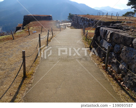 Takeda Castle (Asago City, Hyogo Prefecture), photographed in December 2025. Takeda Castle (Asago City, Hyogo Prefecture), photographed in December 2025. 139093587