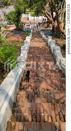 Stairs of Mount Phousi [Luang Prabang, Laos] 139093628