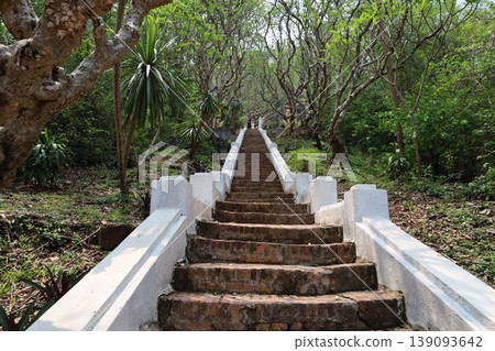 Stairs of Mount Phousi [Luang Prabang, Laos] 139093642