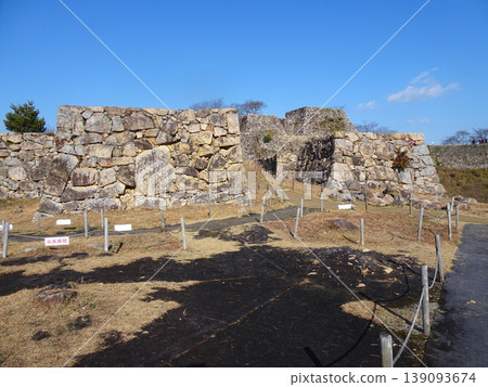 Takeda Castle (Asago City, Hyogo Prefecture), photographed in December 2025. Takeda Castle (Asago City, Hyogo Prefecture), photographed in December 2025. 139093674