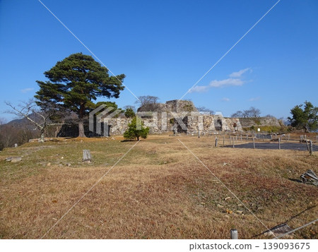 Takeda Castle (Asago City, Hyogo Prefecture), photographed in December 2025. Takeda Castle (Asago City, Hyogo Prefecture), photographed in December 2025. 139093675