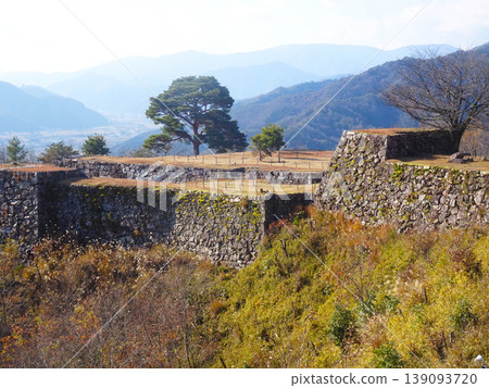 Takeda Castle (Asago City, Hyogo Prefecture), photographed in December 2025. Takeda Castle (Asago City, Hyogo Prefecture), photographed in December 2025. 139093720