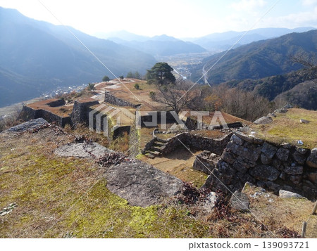 Takeda Castle (Asago City, Hyogo Prefecture), photographed in December 2025. Takeda Castle (Asago City, Hyogo Prefecture), photographed in December 2025. 139093721