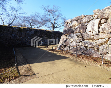 Takeda Castle (Asago City, Hyogo Prefecture), photographed in December 2025. Takeda Castle (Asago City, Hyogo Prefecture), photographed in December 2025. 139093799
