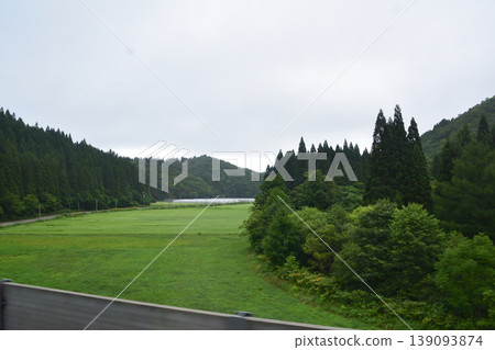 JR北海道新幹線奧菅今別站至木古內站之間的風景。 JR北海道新幹線奧菅今別站至木古內站之間的風景。 139093874