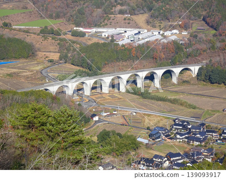 Torafusujo Ohashi Bridge, Asago City, Hyogo Prefecture. Photographed in December 2025. 139093917