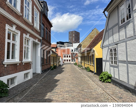 Odense, Denmark, famous as the birthplace of Hans Christian Andersen. Odense, Denmark, famous as the birthplace of Hans Christian Andersen. 139094004
