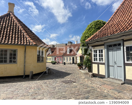 Odense, Denmark, famous as the birthplace of Hans Christian Andersen. Odense, Denmark, famous as the birthplace of Hans Christian Andersen. 139094009