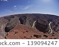 Panoramic view of Gooseneck, Utah 139094247