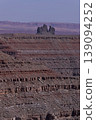 Alhambra Rock as seen from Gooseneck, Utah 139094252