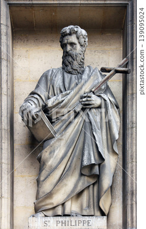 Saint Philip the Apostle, Madeleine church in Paris 139095024