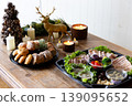 Appetizers and bread from a sausage shop 139095652