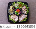 Appetizers from a sausage shop 139095654