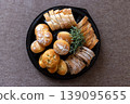 Assortment of bread 139095655