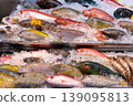 Colorful fish at the market 139095813