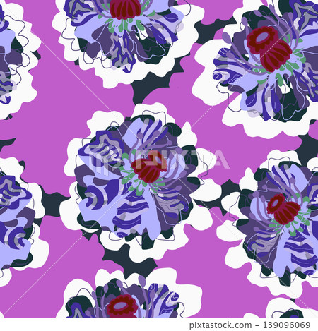 seamless pattern with yellow flowers seamless pattern with yellow flowers 139096069