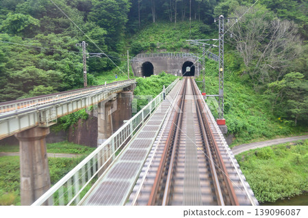 從青森鐵道青森線列車車窗望出去,從諏訪之平站到目時站(2023年) 從青森鐵道青森線列車車窗望出去,從諏訪之平站到目時站(2023年) 139096087
