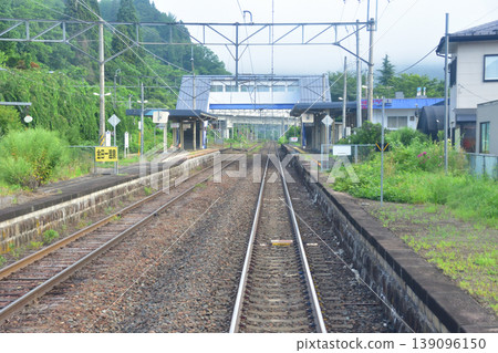 IGR Iwate Galaxy Railway Iwate Galaxy Railway Line: Scenery from the train window between Metoki Station and Tomai Station IGR Iwate Galaxy Railway Iwate Galaxy Railway Line: Scenery from the train window between Metoki Station and Tomai Station 139096150