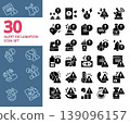 exclamation alert, notification message solid glyph icon set 139096157