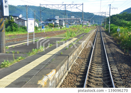 Scenery from the train window on the IGR Iwate Galaxy Railway line, from Ichinohe Station to Koshizu Station (2023) Scenery from the train window on the IGR Iwate Galaxy Railway line, from Ichinohe Station to Koshizu Station (2023) 139096270