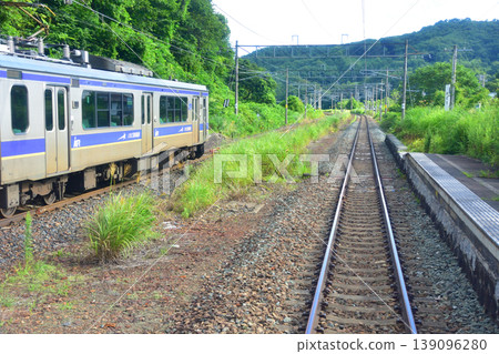 Scenery from the train window on the IGR Iwate Galaxy Railway line, from Ichinohe Station to Koshizu Station (2023) Scenery from the train window on the IGR Iwate Galaxy Railway line, from Ichinohe Station to Koshizu Station (2023) 139096280