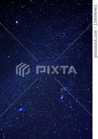 Starry sky, Orion's Triangle, vertical Starry sky, Orion's Triangle, vertical 139096461