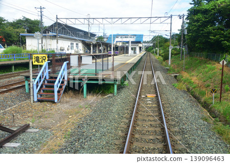 Scenery from the train window on the IGR Iwate Galaxy Railway line, from Shibutami Station to Takizawa Station (2023) Scenery from the train window on the IGR Iwate Galaxy Railway line, from Shibutami Station to Takizawa Station (2023) 139096463