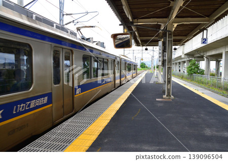 Scenery from the train window on the IGR Iwate Galaxy Railway line, from Takizawa Station to Kuriyagawa Station (2023) Scenery from the train window on the IGR Iwate Galaxy Railway line, from Takizawa Station to Kuriyagawa Station (2023) 139096504