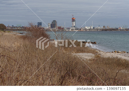 the city of Aarhus in Denmark 139097135