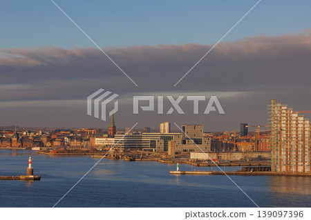 the city of Aarhus in Denmark 139097396
