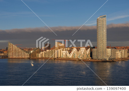the city of Aarhus in Denmark 139097400