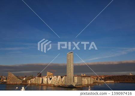 the city of Aarhus in Denmark 139097416