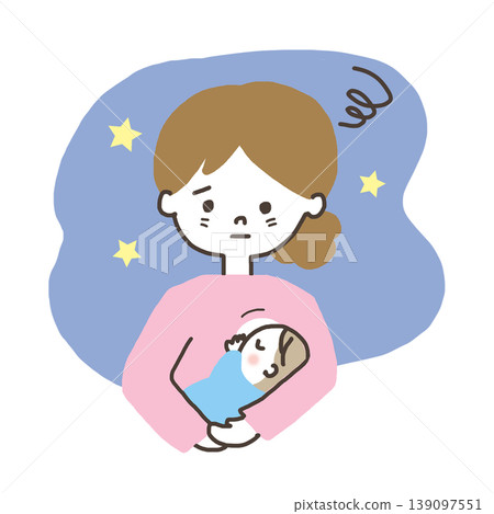Mothers who breastfeed in the middle of the night Mothers who breastfeed in the middle of the night 139097551