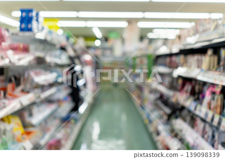Out-of-focus background material for a drugstore interior. Out-of-focus background material for a drugstore interior. 139098339