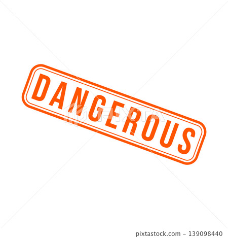 Dangerous Letter Rubber Stamp Template Design Dangerous Letter Rubber Stamp Template Design 139098440