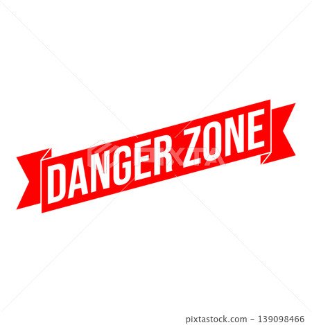 Danger Zone Letter Rubber Stamp Template Design 139098466