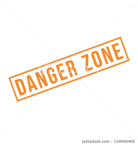 Danger Zone Letter Rubber Stamp Template Design Danger Zone Letter Rubber Stamp Template Design 139098468