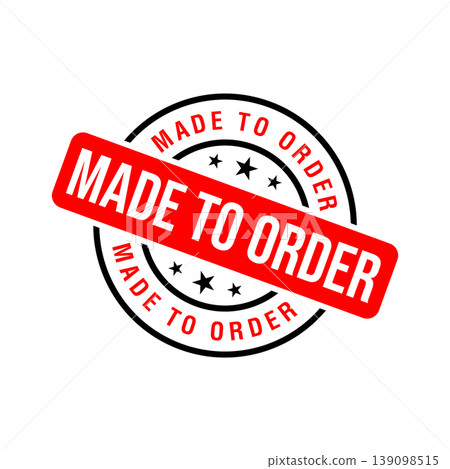 Made to Order Letter Rubber Stamp Template Design Made to Order Letter Rubber Stamp Template Design 139098515