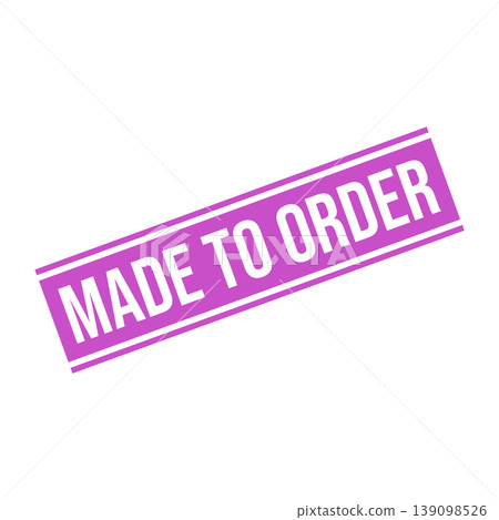 Made to Order Letter Rubber Stamp Template Design Made to Order Letter Rubber Stamp Template Design 139098526