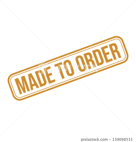 Made to Order Letter Rubber Stamp Template Design Made to Order Letter Rubber Stamp Template Design 139098531