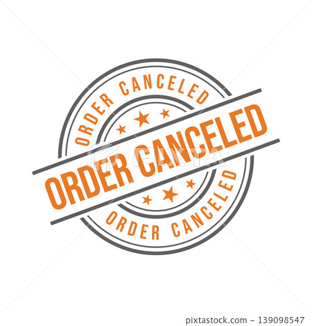 Order Canceled Letter Rubber Stamp Template Design Order Canceled Letter Rubber Stamp Template Design 139098547