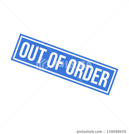 Out of Order Letter Rubber Stamp Template Design Out of Order Letter Rubber Stamp Template Design 139098639