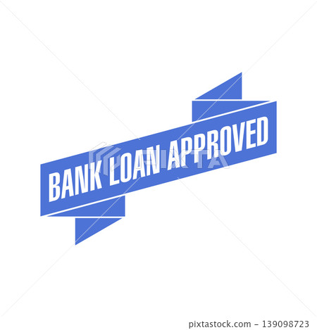 Bank Loan Approved Letter Rubber Stamp Template 139098723